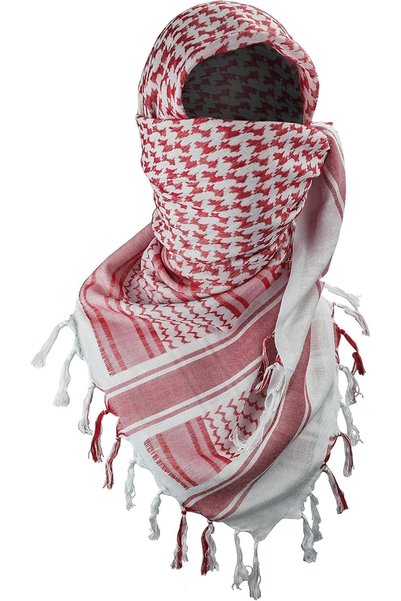 Generic Military Shemagh Tactical Desert Scarf / 100% Cotton Keffiyeh Scarf W...