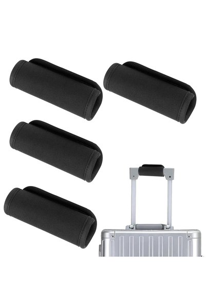 GENERAL Pack of 4 Suitcase Handle Cover, Luggage Handle Cover, Luggage Handle...