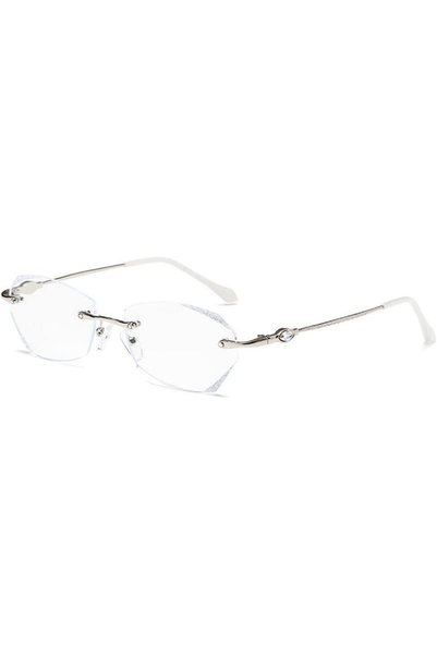 Generic Frameless Reading Glasses For Women With Blue Light Blocking,Fashion ...