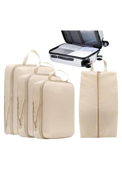 Generic Compression Packing Cubes Suitcase Carry On Clothing Storage Organiza...