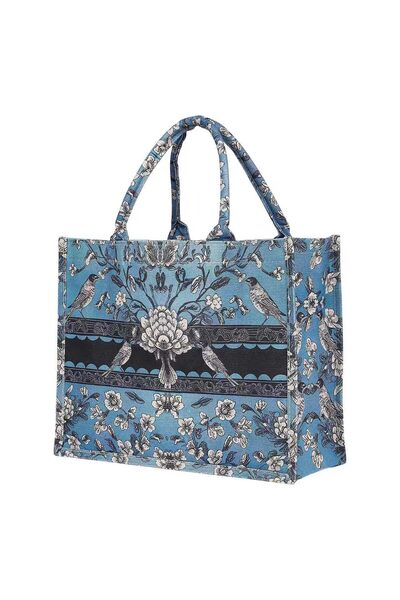 TERRIFI Large Canvas Grocery Tote Bag, Reusable Extra Large Shopping Shoulder...