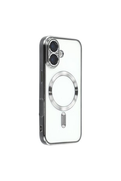 FONIX Husă tip MagSafe compatibilă cu Apple iPhone 17, placare electroplacată...