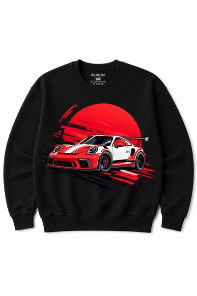 Rabona Fashion Redline Racing – Κόκκινο-λευκό αγωνιστικό αυτοκίνητο GT3 και φ...