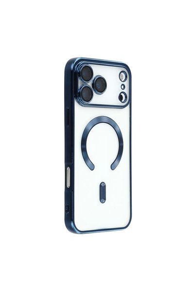 FONIX Husă compatibilă MagSafe pentru Apple iPhone 17 Pro, placare electropla...