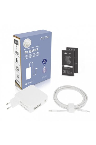 MITSU Sursă de alimentare pentru laptop 61W USB-C 5V-9V-12V-15V-20V-20.3V/3A PD