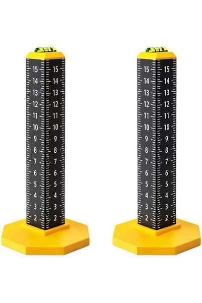 Generic Magnetic Alignment Ruler with Bubble Indicator for Ceiling and Floor ...
