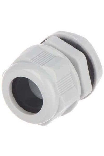 FOXMAG24 PG21 threaded gland, grey, cable protection