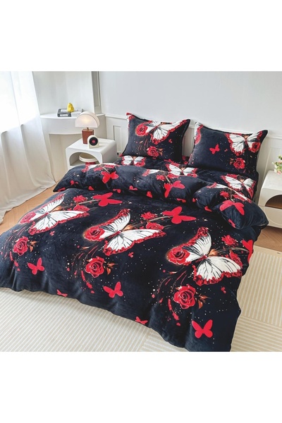 Talis Lenjerie Butterfly Nocturna cocolino cu Elastic 180x200 (Cocolino)