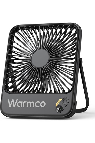 Generic 10000mAh Portable Travel Fan 7-inch, Max 24H Runtime, Ultra-thin Quie...