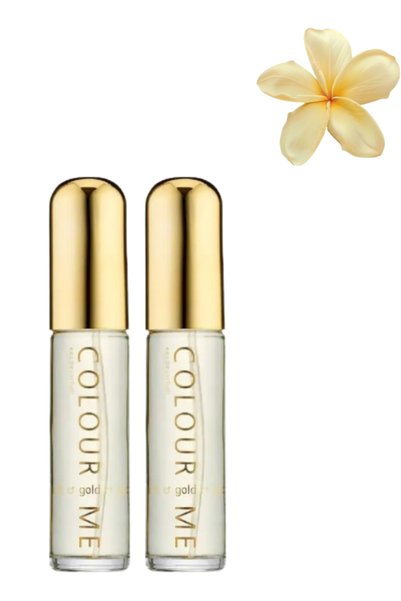 Colour Me عبوتان من عطر ذهبي 50 مل