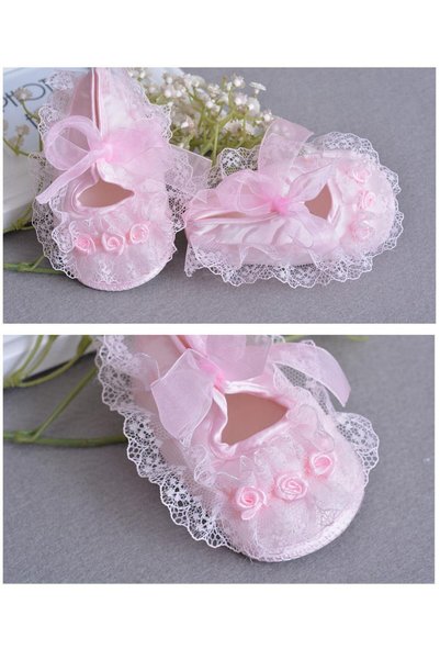 nannie Papuci Baby Rose Roz - 11 cm