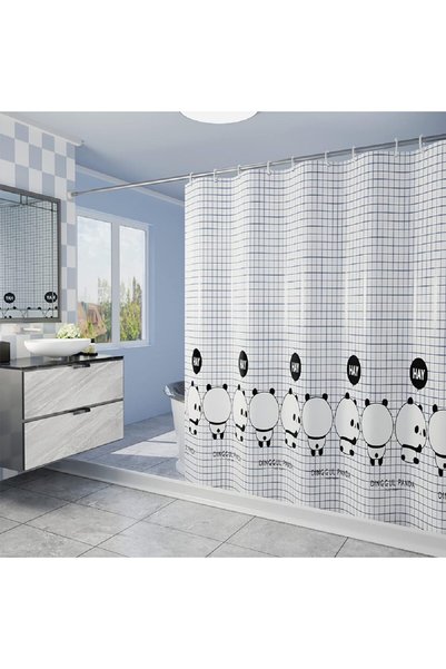 Generic DEARARTBath Panda Shower Curtain Liner, 150''W × 180''L cm Cloth Show...