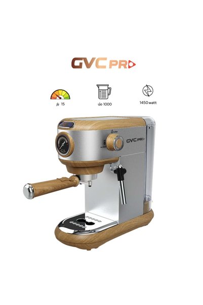 GVC PRO مكينة القهوة الإسبريسو الخشبية من جي في سي برو GVCM-1999