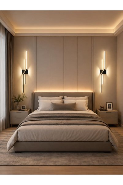 Generic wall lamp (BLACK *2)