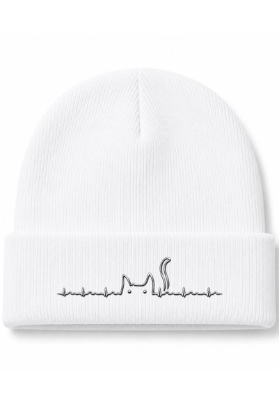 Rabona Fashion Cat Heartbeat – Căciulă cu tematică minimalistă, cu silueta un...