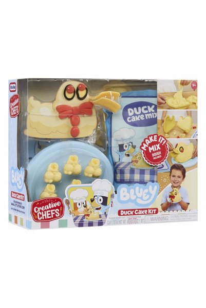 Little Tikes Masă de plastic Creative Chefs Bluey Duck Amestec pentru prăjituri