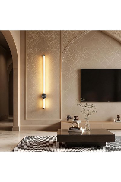 Generic Modern Rotatable LED Wall Sconce 75CM 3500K Neutral Light, 350° Rotat...