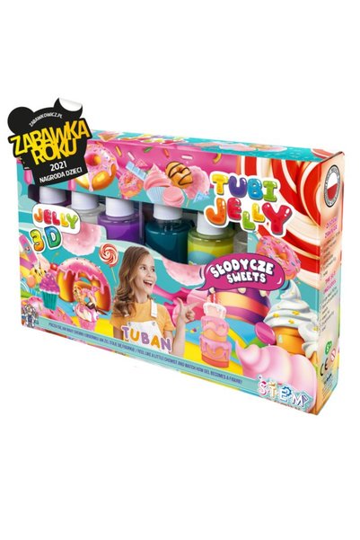 Tuban Set Tubi Jelly 6 culori - Dulciuri