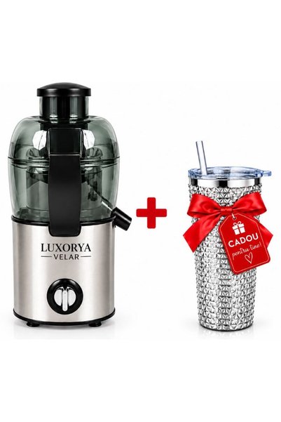 luxorya velar ™ Fruit Juicer, 800W, Quick Clean technology, 1.5L pulp contain...