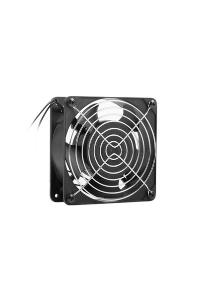 Lanberg Ventilator pentru dulap de perete 19 230V 120x120x38mm negru