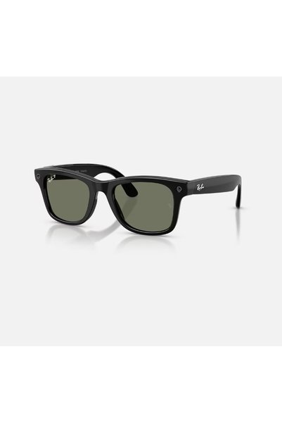 Ray-Ban Meta Wayfarer Gen3 Akıllı Gözlük Shiny Black- G15 Green Polar S53 C60...