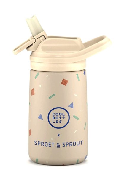 Cool Bottles Cool Bott Les Kids Stainless Steel Thermal Bottle Sprinkles Land...