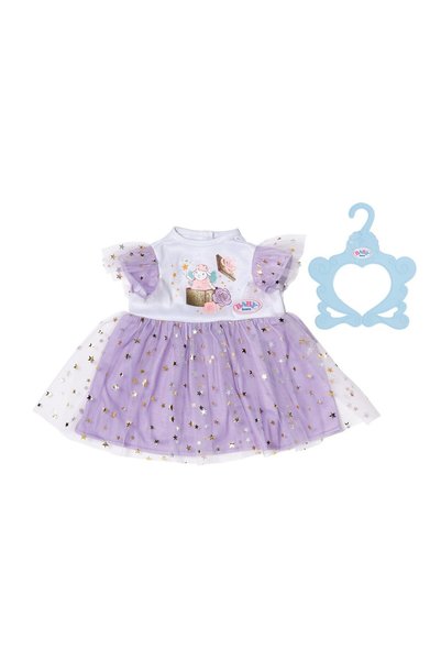 Zapf Rochie tutu lila Baby Born 43 cm