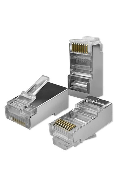 Qoltec Mufă conector RJ45, CAT5e, FTP, 100 buc
