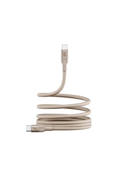 Generic كابل USB-C إلى USB-C، 60 واط، 1.2 متر، مغناطيسي، ذهبي، MagRoll -