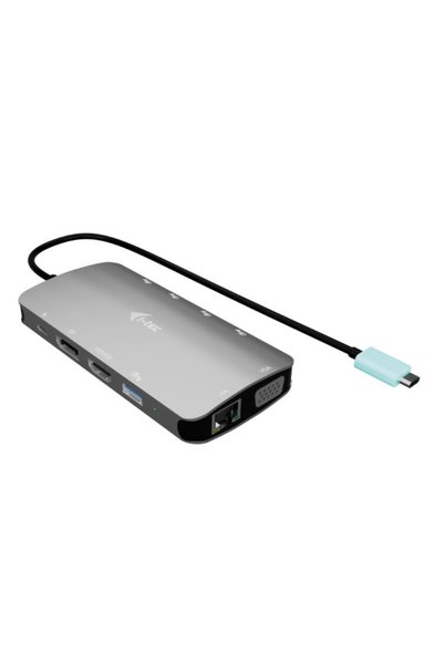 iTec Stație de andocare USB-C Metal Nano 3x Display DP HDMI cu Power Delivery...
