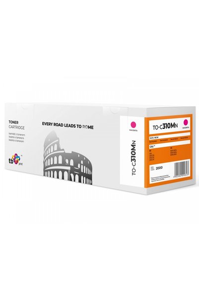 TB Print Toner pentru OKI C310 TO-C310MN magenta 100% nou