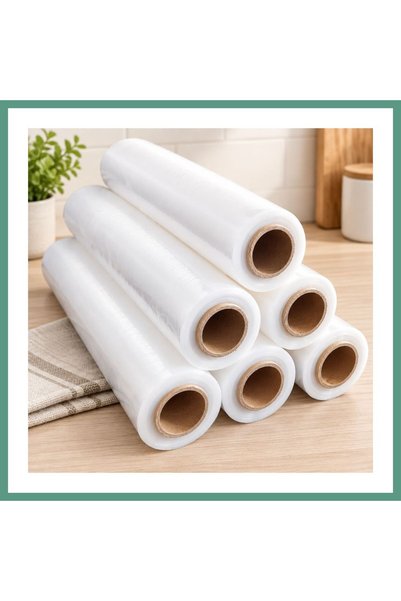 bellasia Kalın Palet Streçi 45 cm 2 kg Beyaz BLS