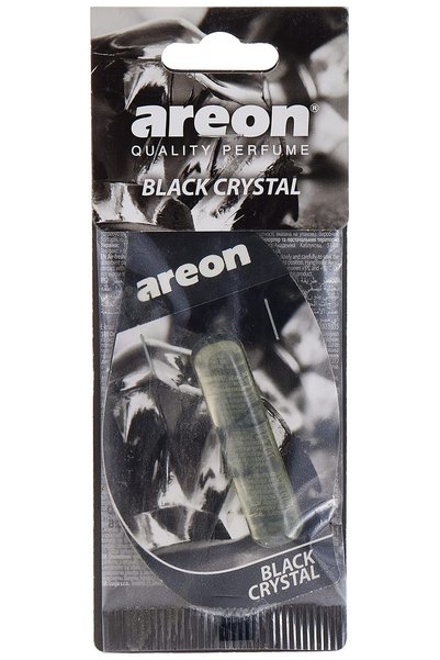 Areon Liquid Car Air Freshener 5 ml, Black Crystal Scent, Compact Liquid Perfume