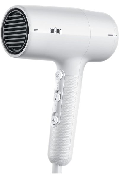 Braun مجفف شعر HD2.1، مجفف خفيف الوزن مع فوهة توزيع الهواء لجميع أنواع الشعر،...