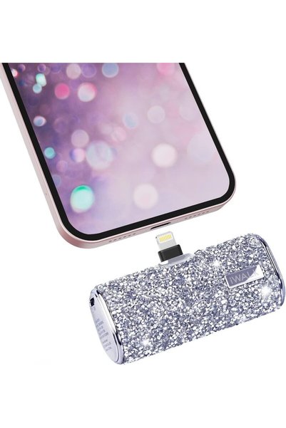 Generic Small Portable Charger 4500mAh Ultra Compact Cute Shiny Battery *Diam...