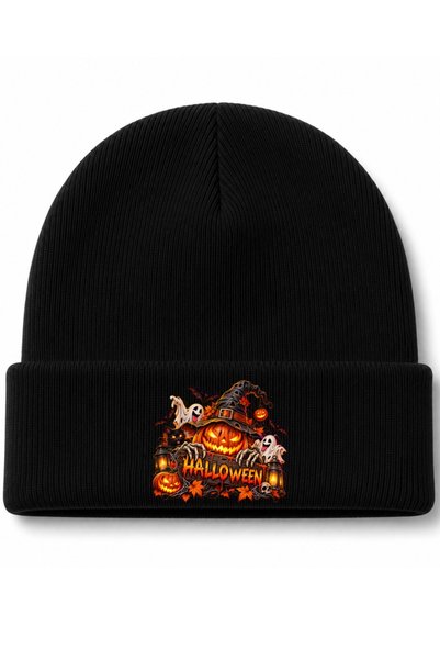 Rabona Fashion Halloween înfricoșător – Căciulă din tricot cu tematică de dov...