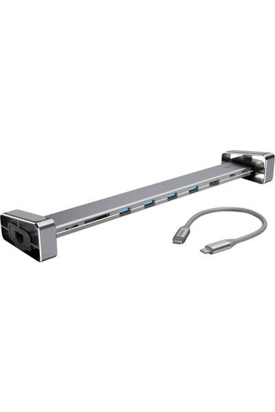 Hama USB-C ®   Stație de andocare USB-C, 9 porturi, compatibilă cu 00200103