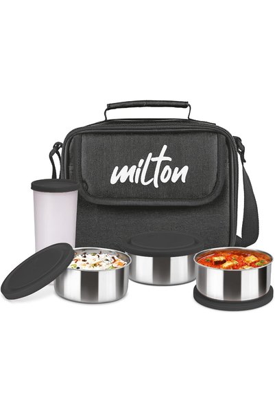Generic 5-Piece Lunch Box Set with Insulated Bag - Includes 3 Stainless Steel...