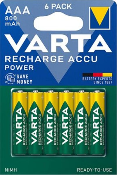 Varta Acumulatori AAA 800mAh VARTA, blister 6 buc