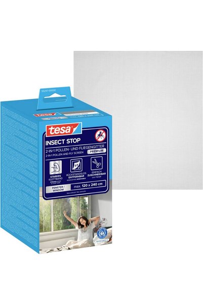 Tesa 55297-00000-00 Sită pentru polen (L x H) 1200 mm x 2400 mm Antr 55297-00...