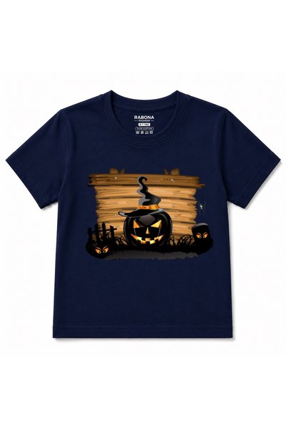 Rabona Fashion Haunted Pumpkin – Παιδικό μπλουζάκι για το Χάλοουιν με μοτίβο ...
