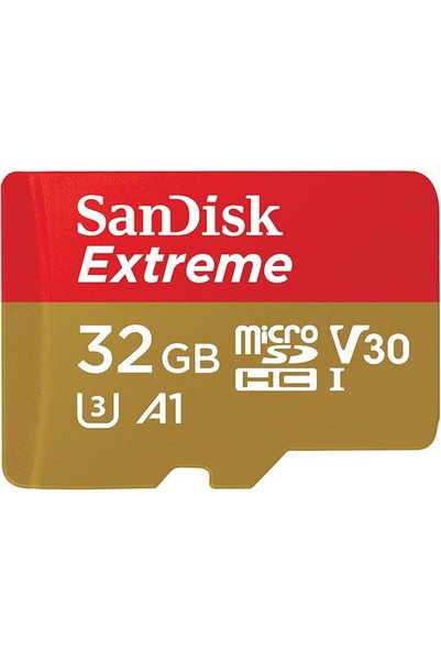 SanDisk محول بطاقة ذاكرة MicroSD + SD من نوع Extreme Pro UHS-I، سعة 128 جيجاب...