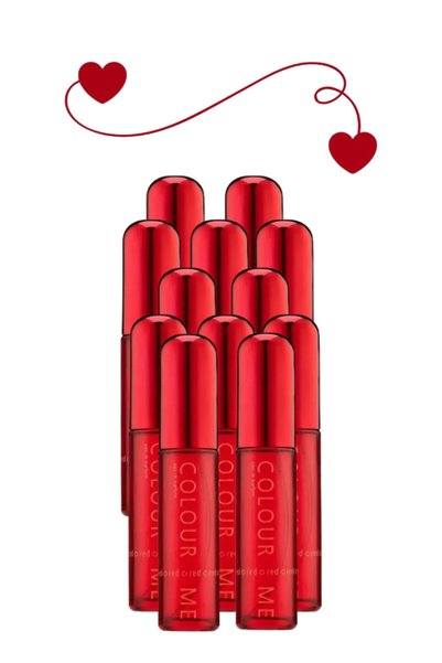 Colour Me 12 قطعة عطر أحمر 50 مل