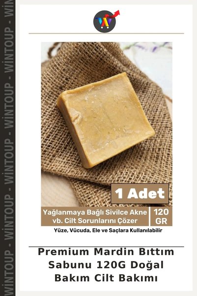Wintoup Premium Mardin Bıttım Soap 120G Natural Skincare