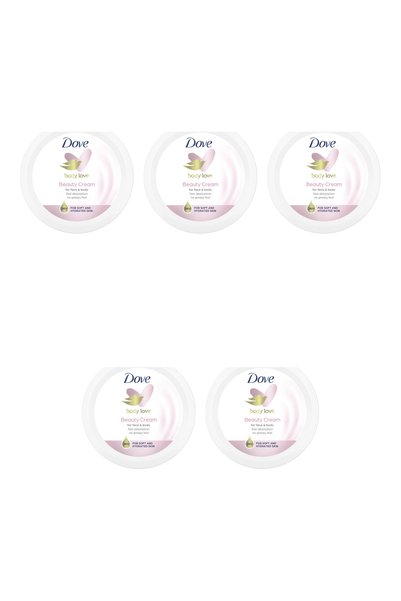 Dove 5x PACHET Cremă de înfrumusețare Body Love, cremă hrănitoare pentru față...