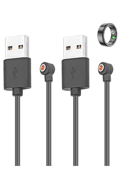 AXIYIBZI [2 Pack] Smart Ring Charger, Magnetic Universal Replacement Charging...