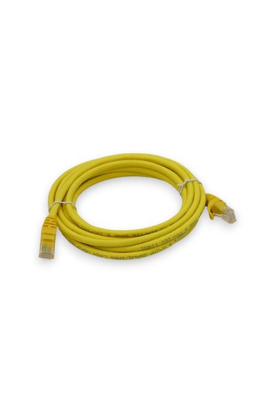 ODS 02R45R45CC6UJ1YE3.0A CAT6 UTP LSZH Copper 3-Meter Yellow Patch Cord