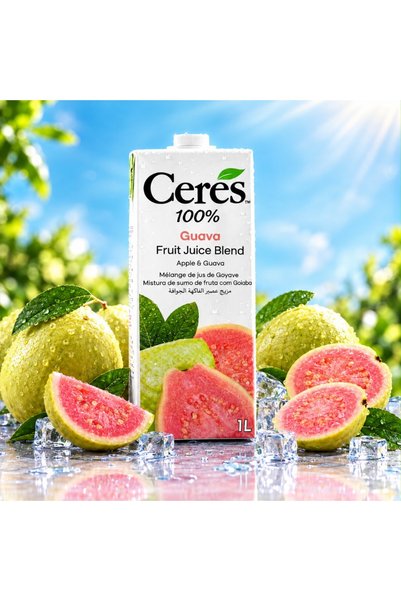 Ceres مزيج عصير الفاكهة الجوافة GUAVA JUICE