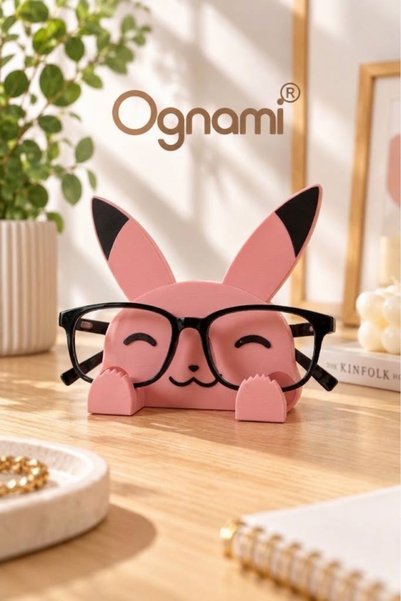 Ognami 3D Printing Glasses Stand Decorative Desktop Glasses Holder