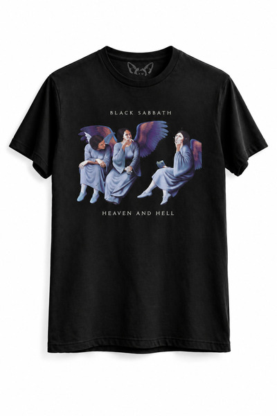 Alfa Tshirt Black Sabbath "Heaven and Hell" DTG-Printed T-Shirt
